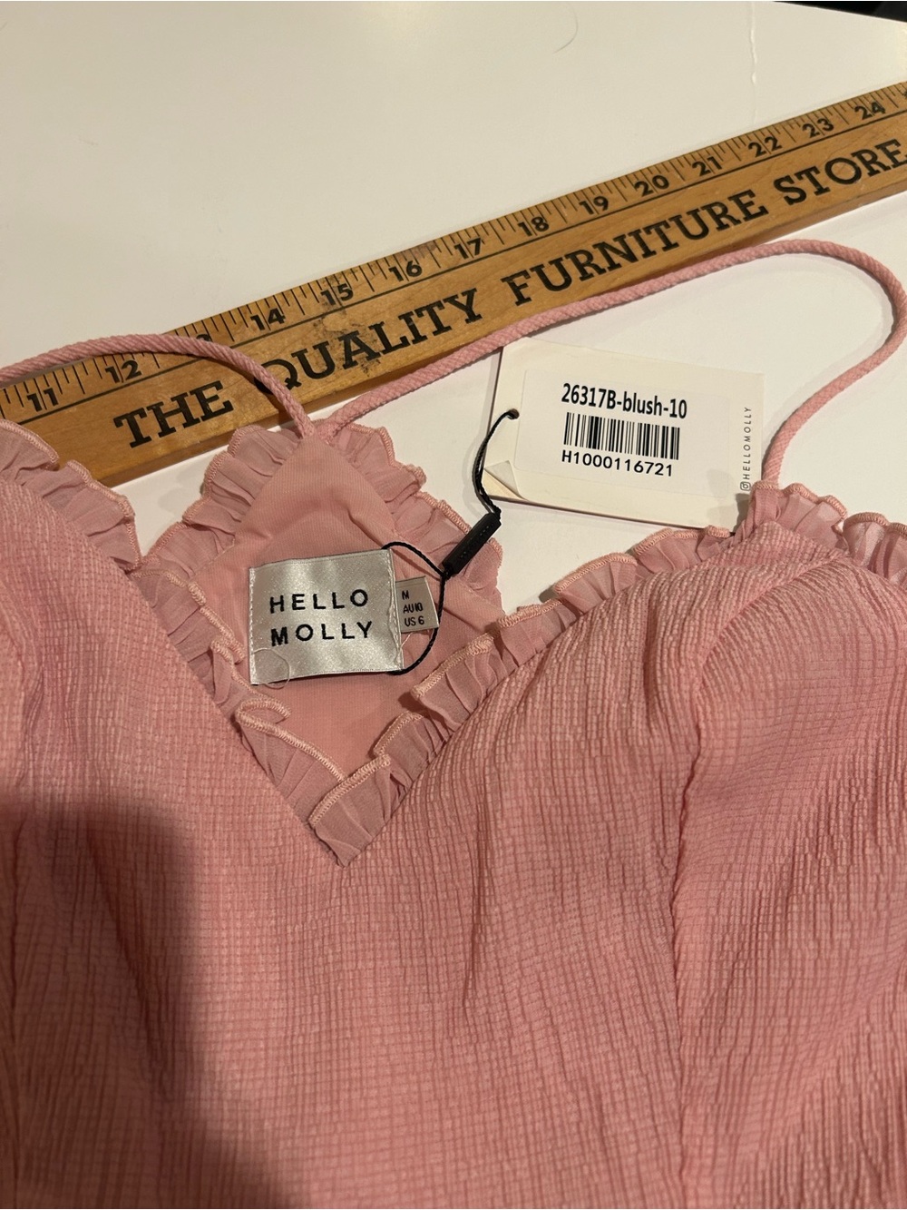 Hello Molly Pink Ruffle Sundress - Picture 4 of 7